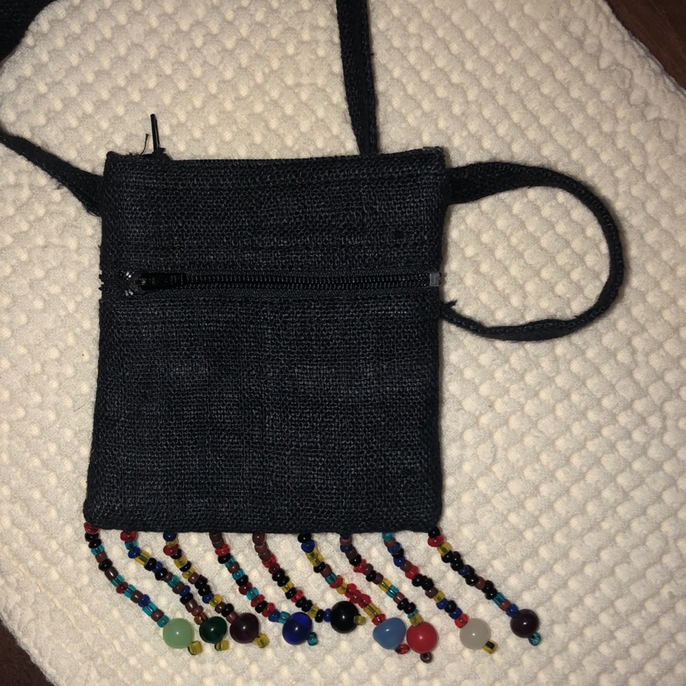 Mini funky Boho crossbody Purse - Picture 4 of 5